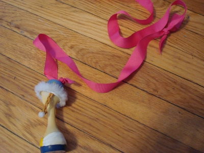 Pretty ribbon for a "pretty" decoration