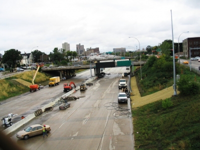 I race across, begin another leg.