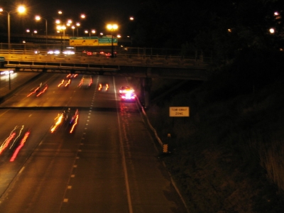 I pause, look back, the cop stopped not for me.