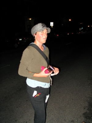 It's Dela, spent from yellow-ribbon race.