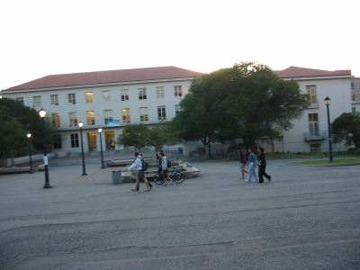 A big open courtyard. A big open courtyard.