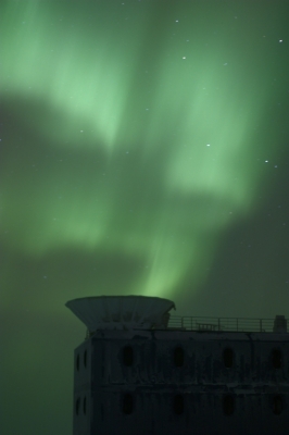 An afternoon light show.