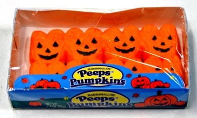 Wierdly shaped orange cat peeps? Wierdly shaped orange cat peeps?