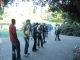 Crowd dispersal.