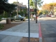 A metal pole.