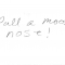Nose-pulling Nose-pulling