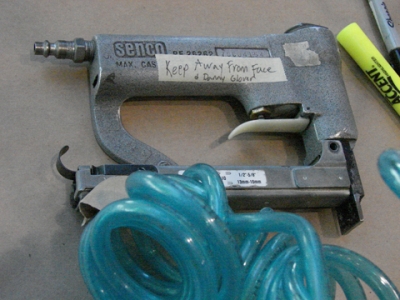 Numatic staple gun