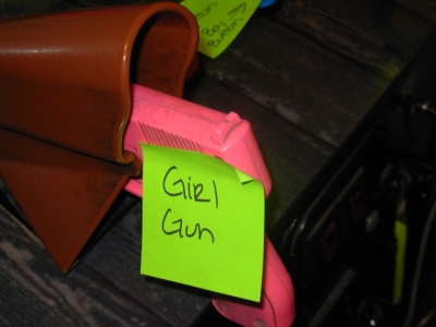 Girl gun