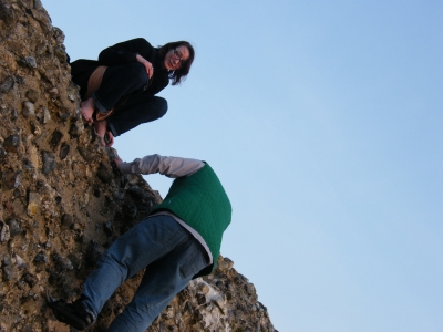The wall needs be climbed! The wall needs be climbed!