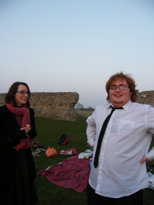 Adam dances for Minch. Adam dances for Minch.