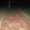 Human footsteps