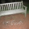 Part 2 of a set of 3 benches together