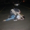 Tracing the outline of a dead body
