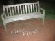 Part 2 of a set of 3 benches together