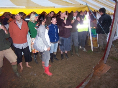 The Audience Shelter From The Rain