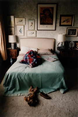 asleep in bed