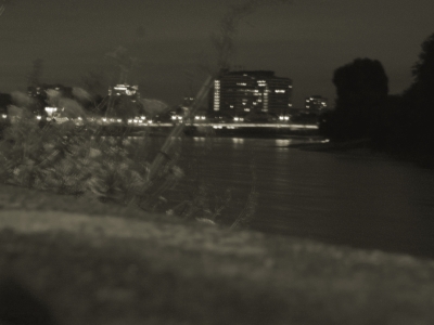 Hammersmith bridge on long exposure