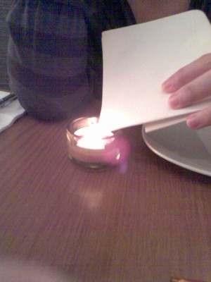 Burn baby, burn..