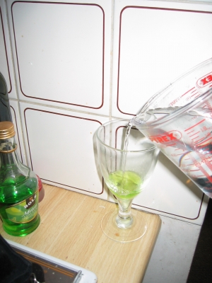 add water