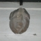 what better above your door than a concrete cast of your face!
