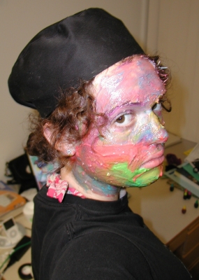 Woman with a hat?