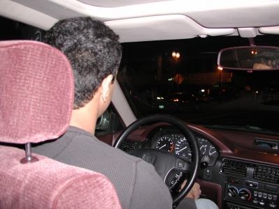 the driver (non-player)