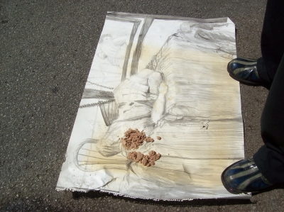 Accidental cat-fooding.