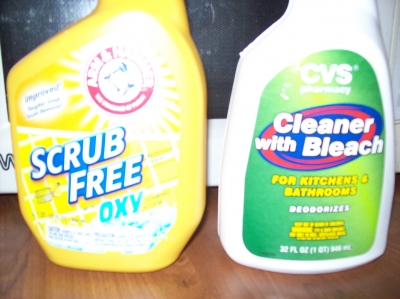 Bleaching agents did NOTHING to the charcoal.