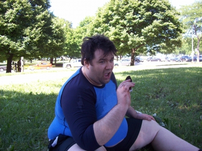 A life-long dream--to eat dirt.