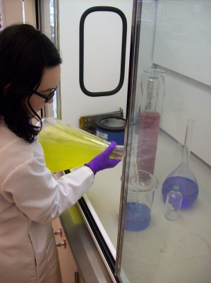 Adding the second ingredient