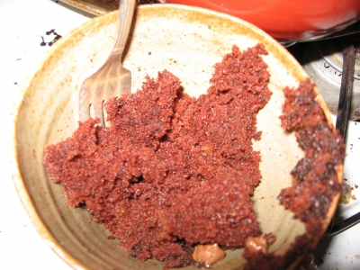 cupcake guts!