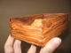 A tiny cardboard box made into The Coffin