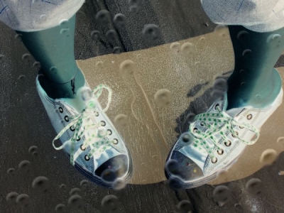 my well-loved converse.