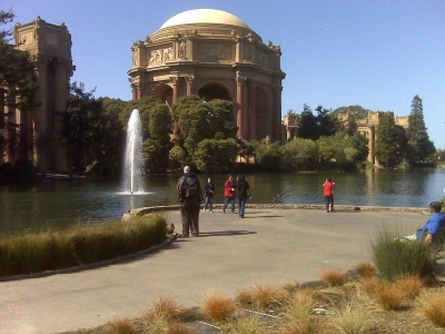 AT THE PALACE OF FINE ARTSSS!