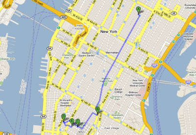 Manhattan zu Fuss