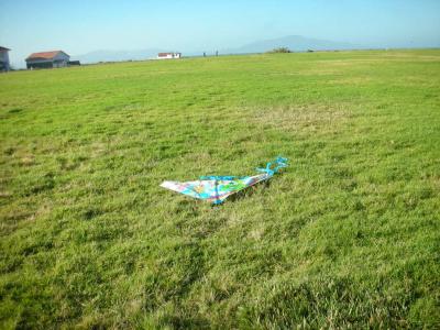 kite on ground