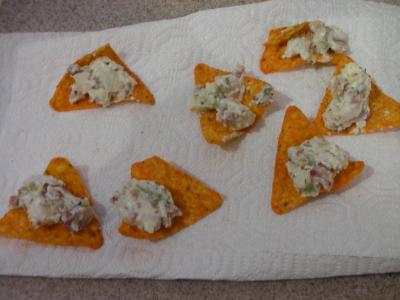 chips and potatoe salad