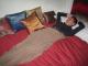 Ian on the bed