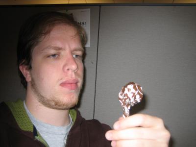 Sometime around Halloween, I received a Tootsie Pop 