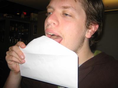 I was getting pretty tired of licking things at this point...