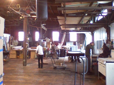 Cleaning the warehouse