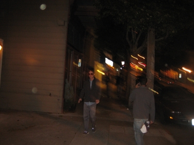 In pursuit