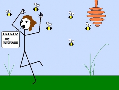 aaaaa! my bees!