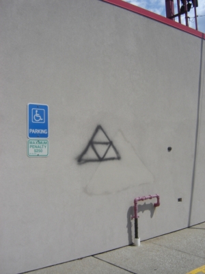 Triforce Graffiti Triforce Graffiti
