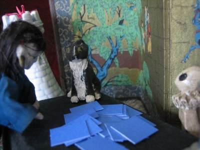 George mixes cards.JPG George mixes cards.JPG
