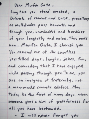 My note