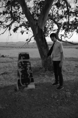 Jon and sign post Jon and sign post