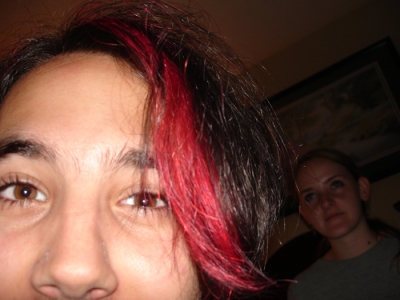 What's This!? Red Hair and a Woman!