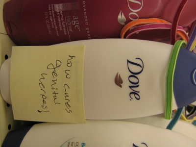 "now cures genital herpes"