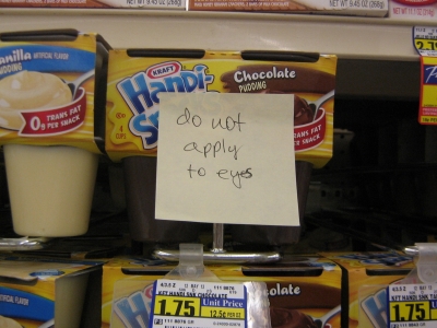 "do not apply to eyes"